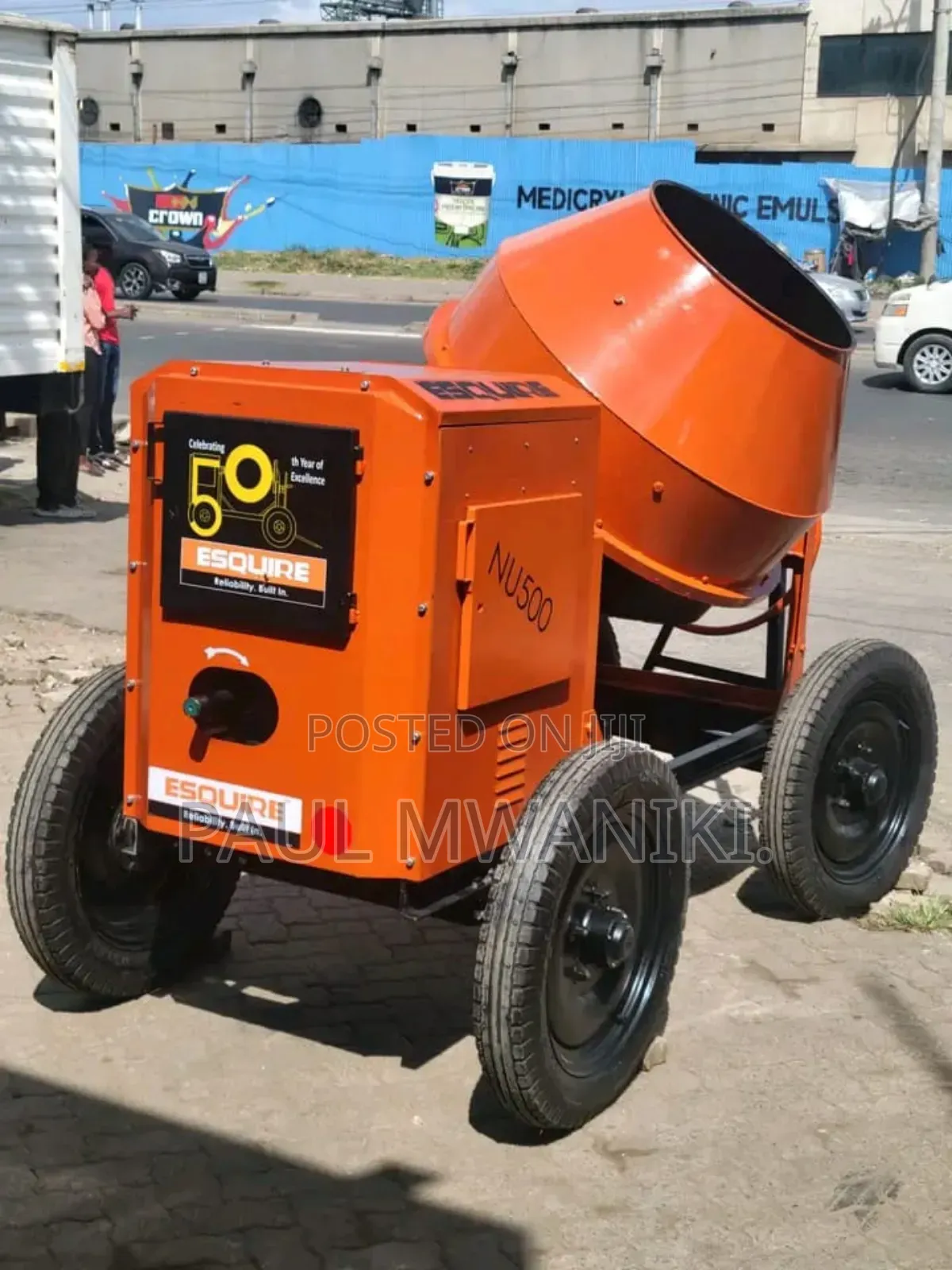 Esquire 500l Concrete Mixer