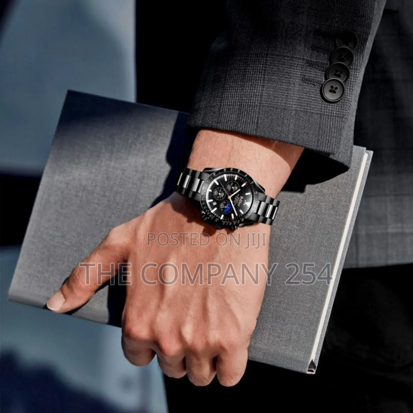 Biden Chronograph Watch Date Display Water Resistant Watch