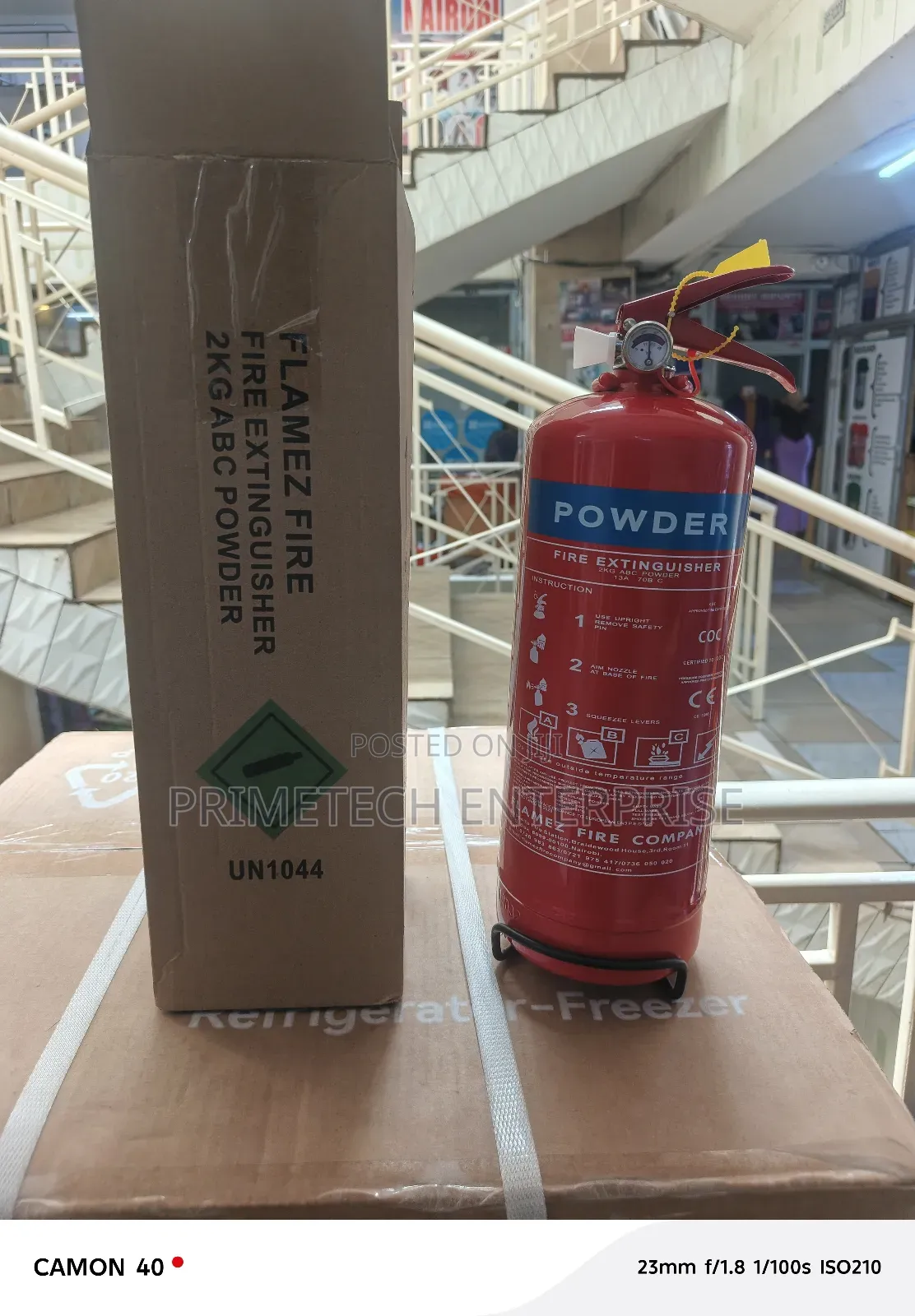 Government Approved Fire Extinguisher @2kg