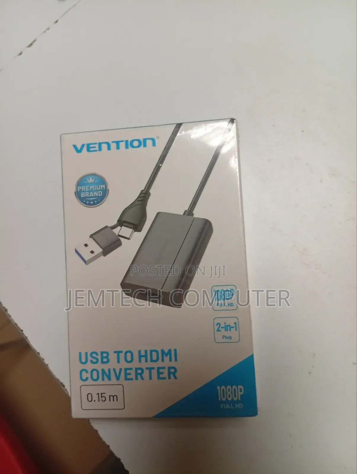 Vention Usb-C + Usb-a to Hdmi Adapter 0.15m Gray Aluminium Alloy Type