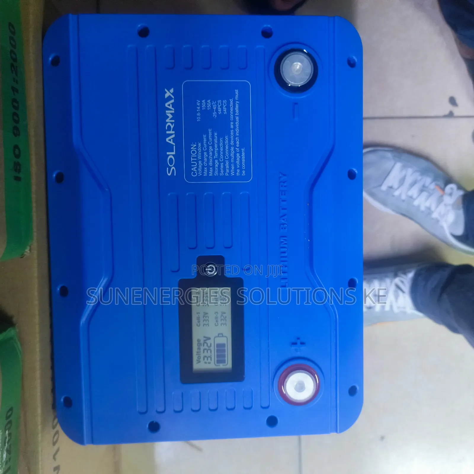 2.56kwh 12v Solarmax Lithium Ion Battery