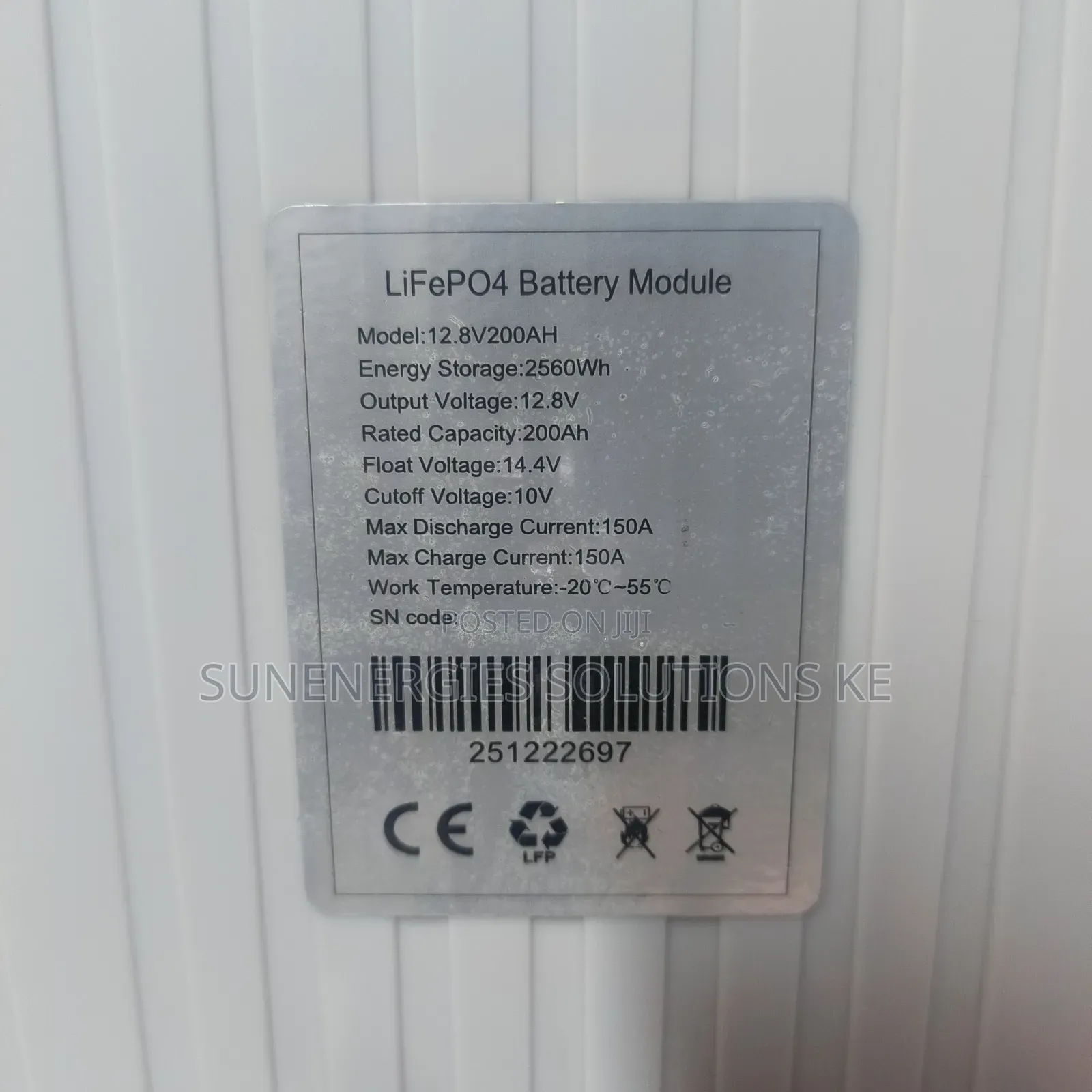 2.56kwh 12v Solarmax Lithium Ion Battery