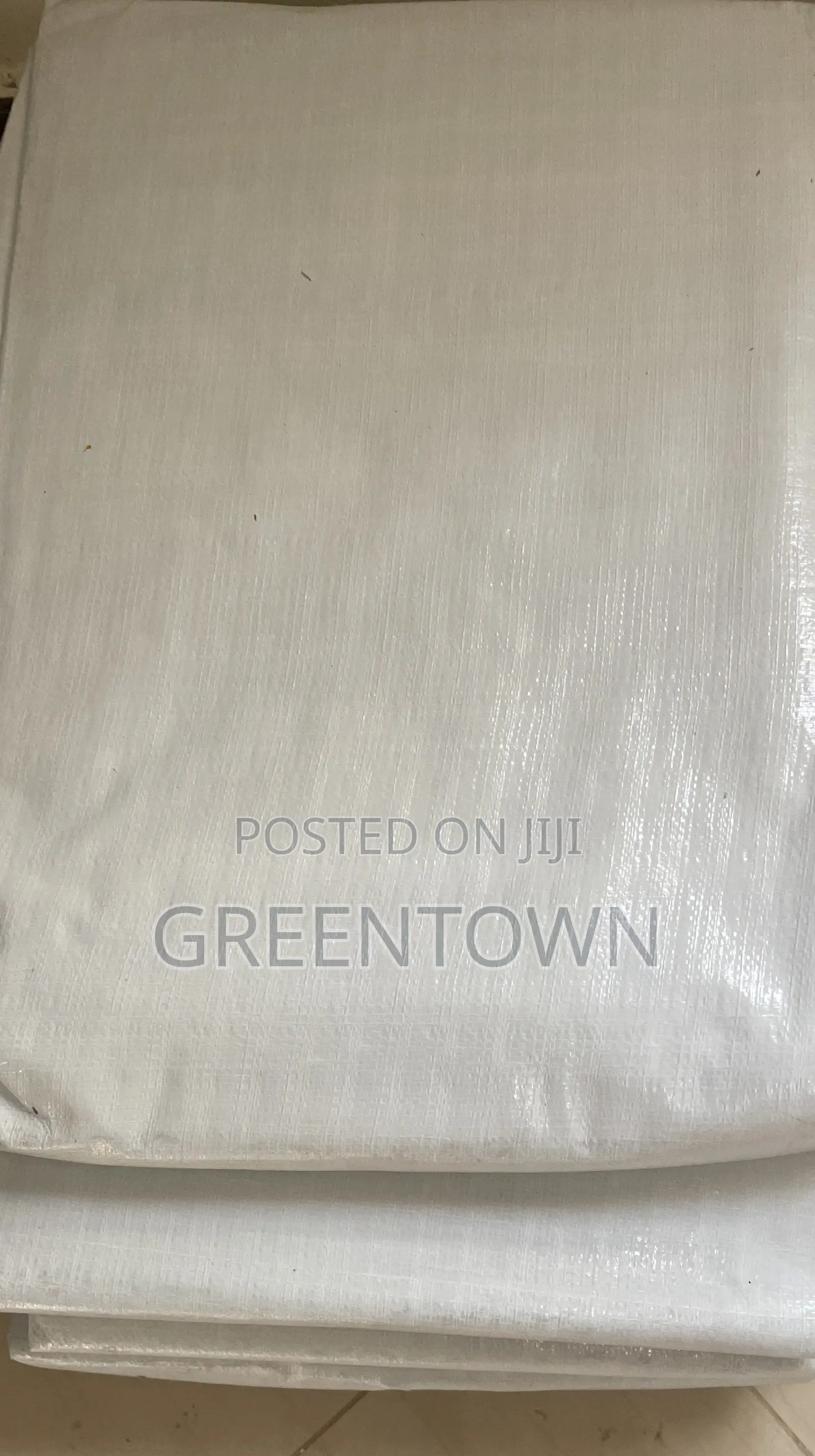 Heavy Tarpaulin (White Hdpe) Heavy Duty Hema. 4m by 6m of 5kg Each