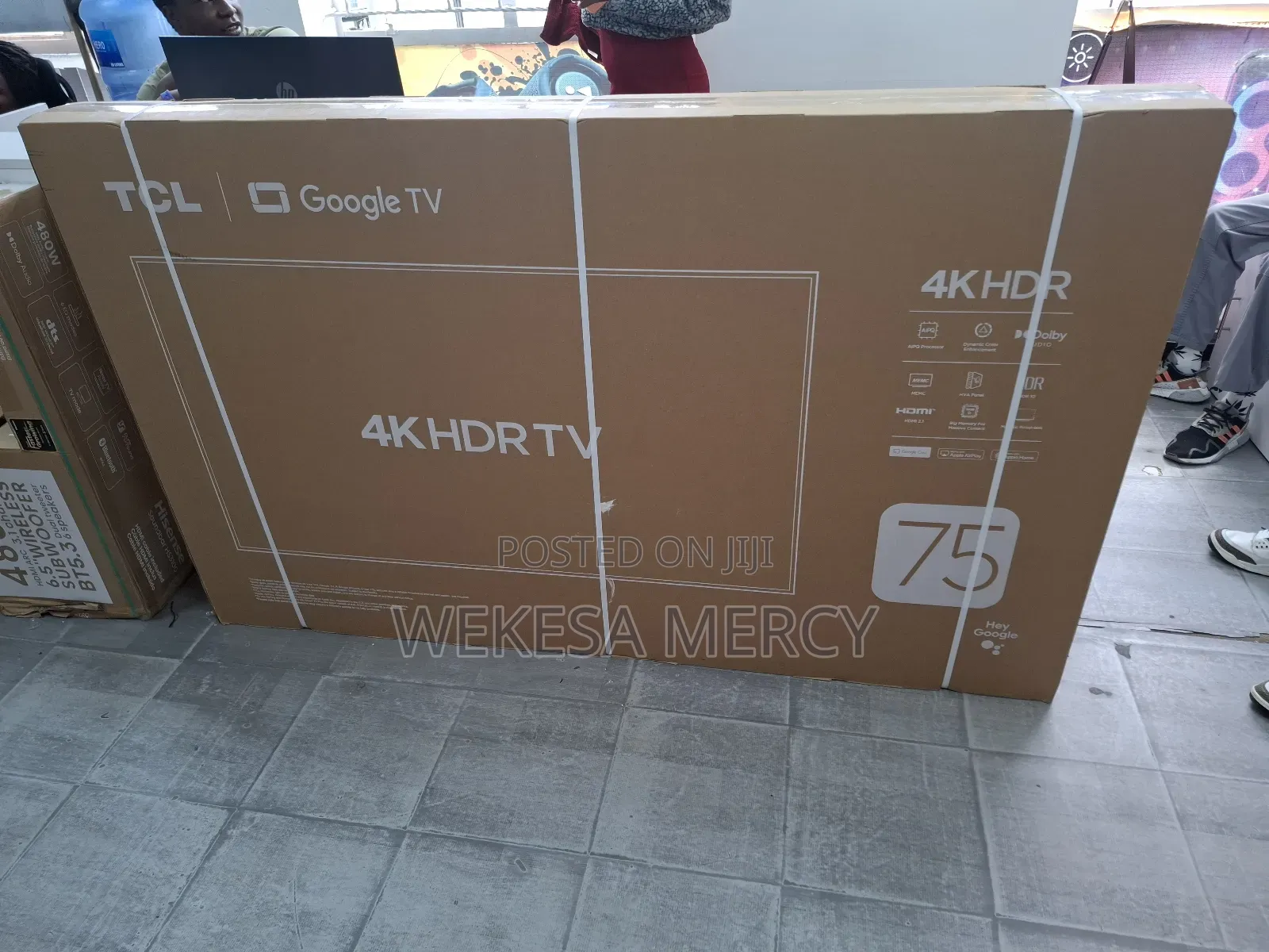 TCL 75′′ V6c HDR Smart Google Tv – 75v6c (2025 Model)