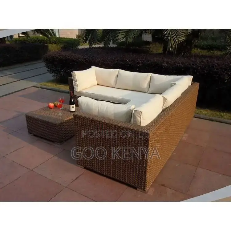 Outdoor Furniture;Patio Furniture – All-weather Rattan Sofa For Garden