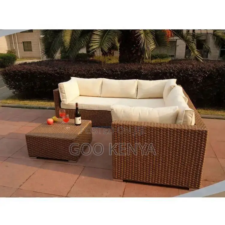 Outdoor Furniture;Patio Furniture – All-weather Rattan Sofa For Garden