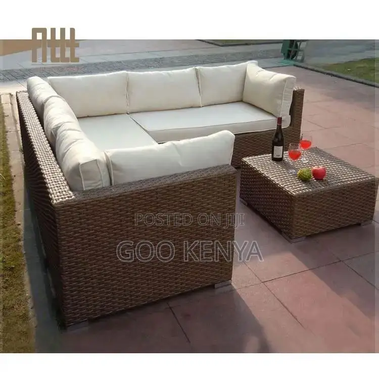Outdoor Furniture;Patio Furniture – All-weather Rattan Sofa For Garden