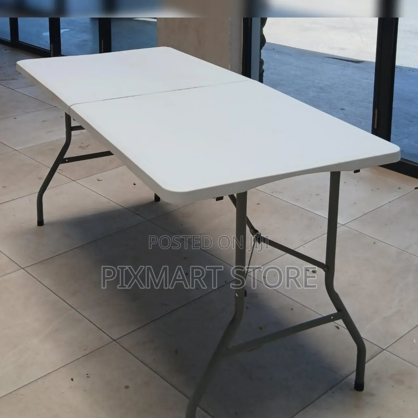 Heavy-Duty Rectangular Folding Table – Waterproof Easy to Carry