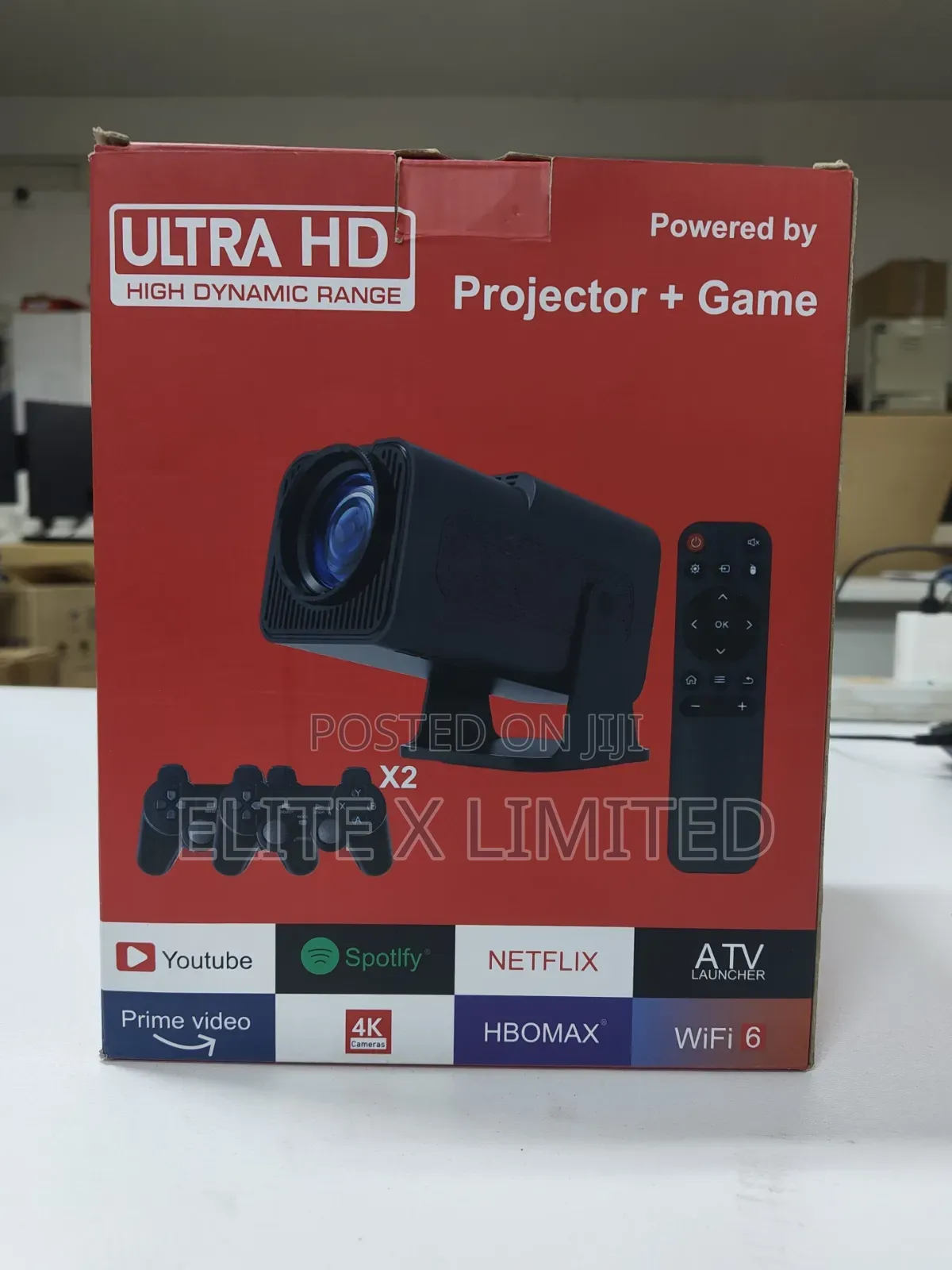 Hy300 Portable Smart Wifi Gaming Projector - Game Projectors