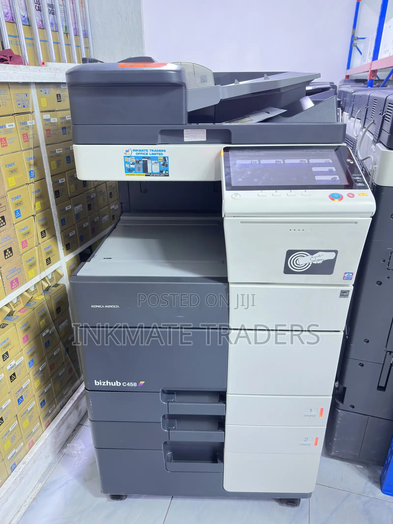 Bizhub C458 Colored Business Printer