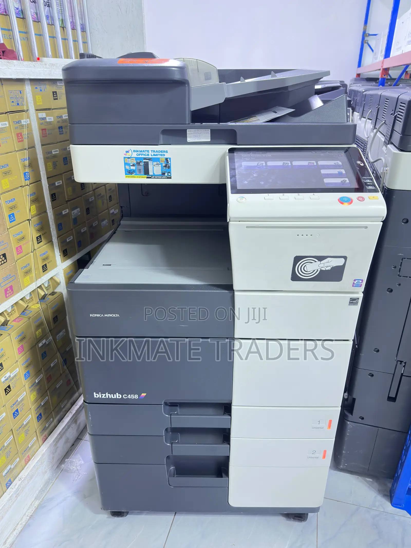 Bizhub C458 Colored Business Printer