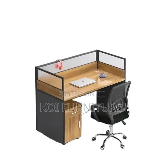 Office Desk; One User Person MDF Office Wokrkstation for Cyber Cafe