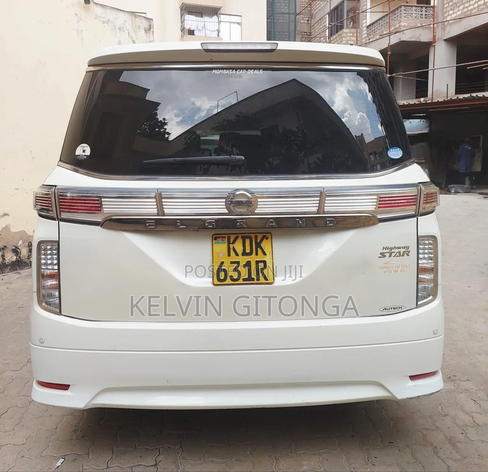 Nissan Elgrand 2015 White