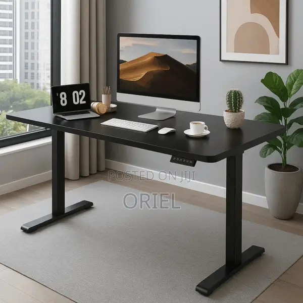 Standing Desk: Elite Rise Motorized Sit-Stand Office Desk