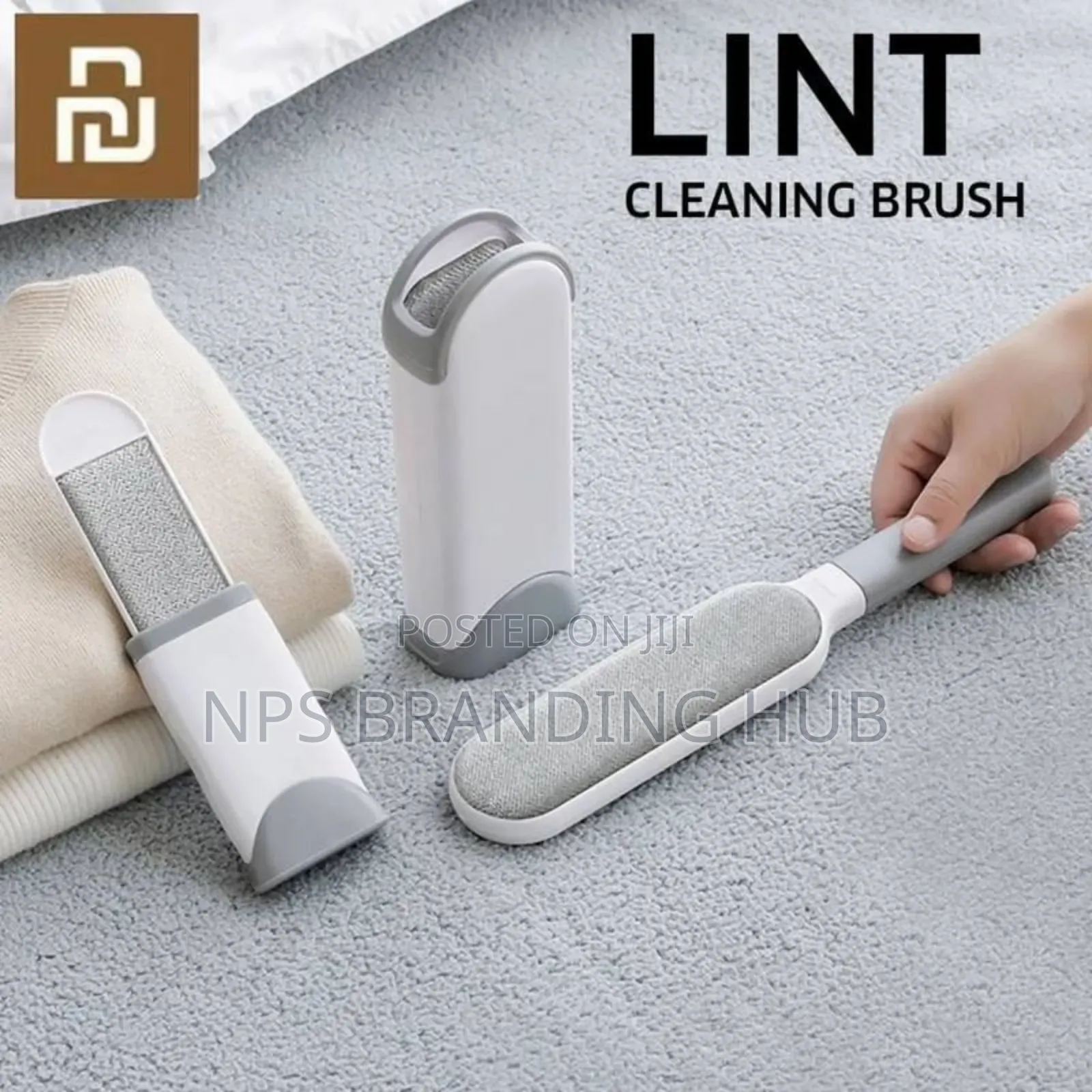 2 Sided Lint Remover Hair Fur Remover + Pocket (P.O)