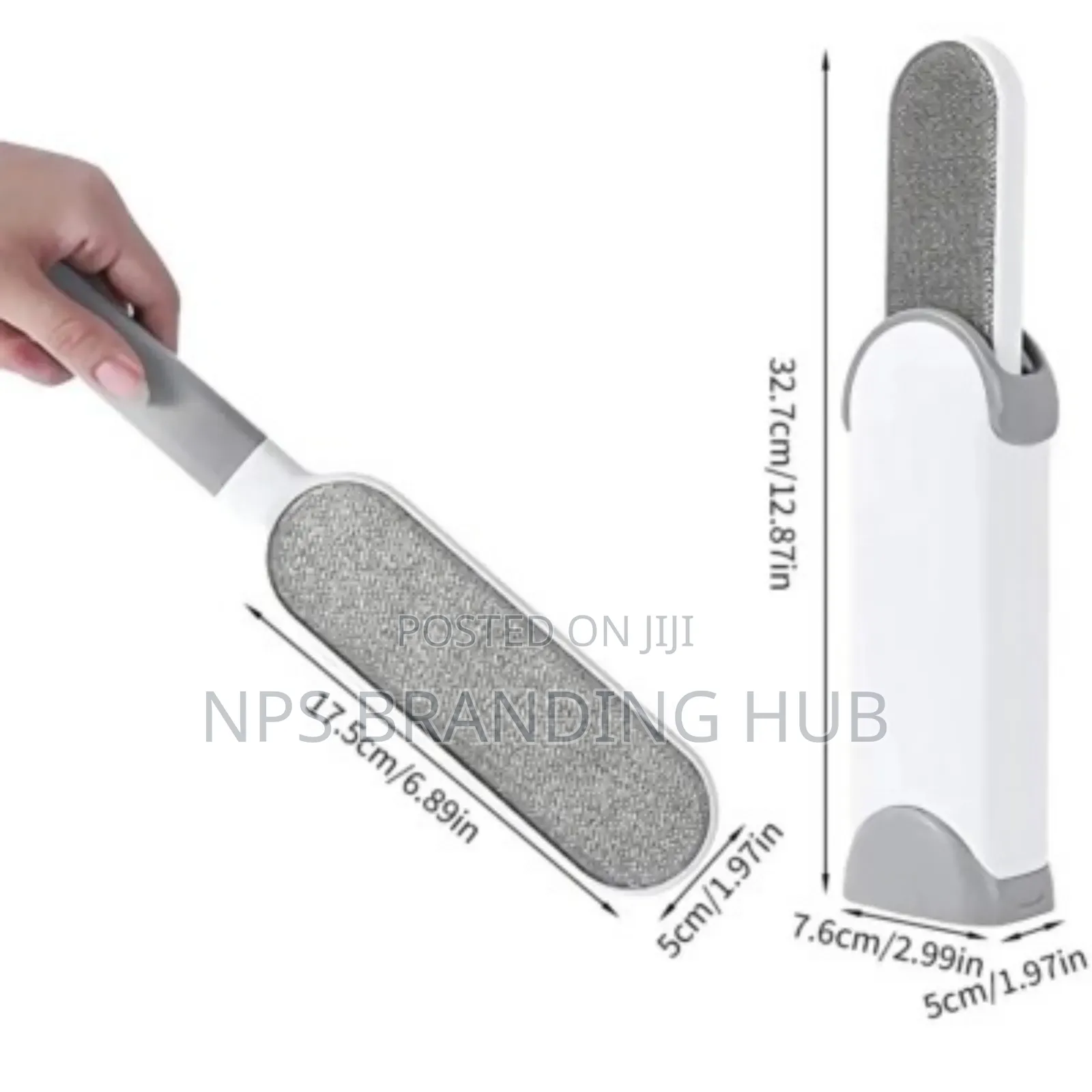 2 Sided Lint Remover Hair Fur Remover + Pocket (P.O)
