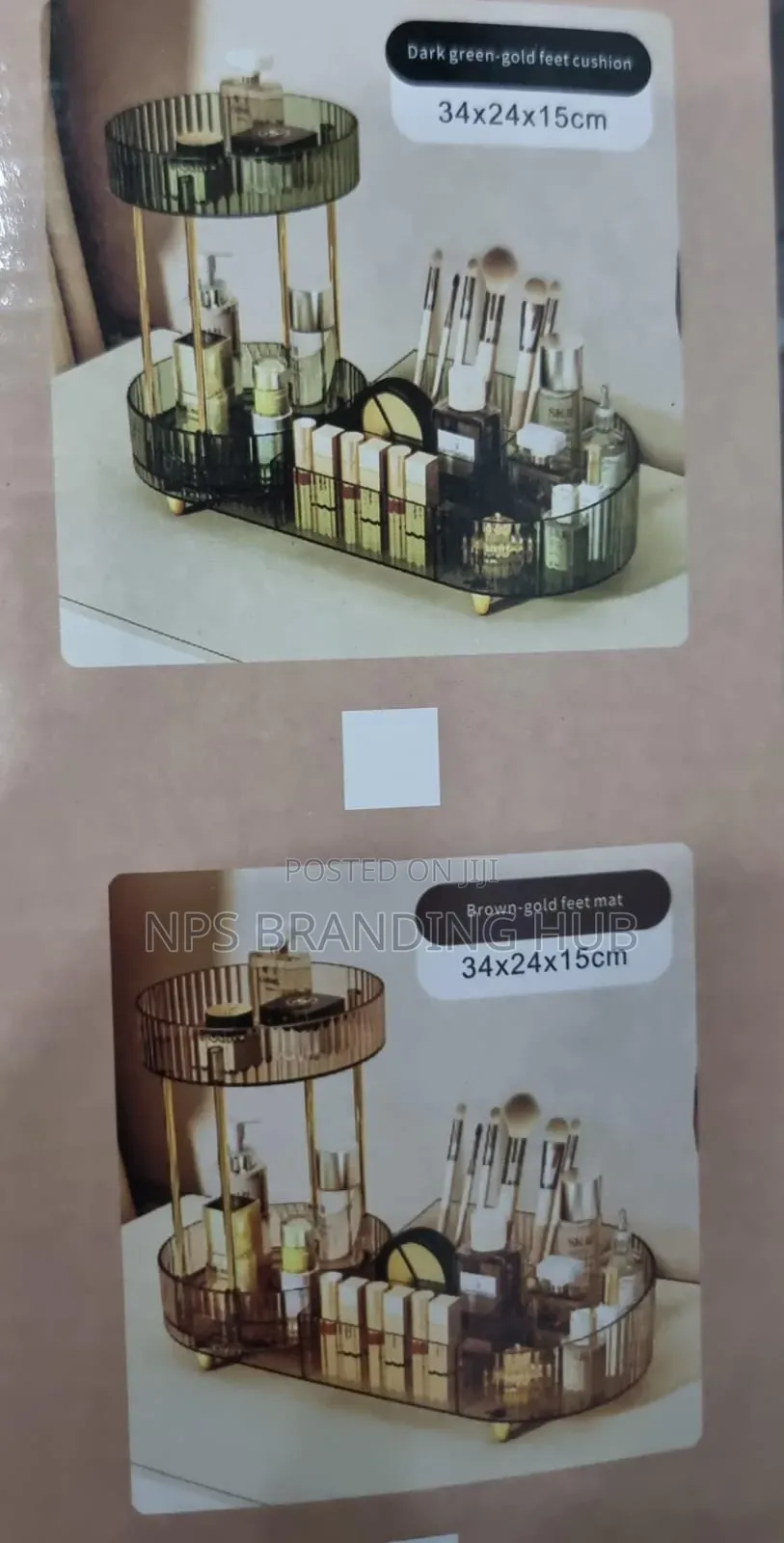 2 In 1 Cosmetic Organiser/Makeup Organiser (P.O