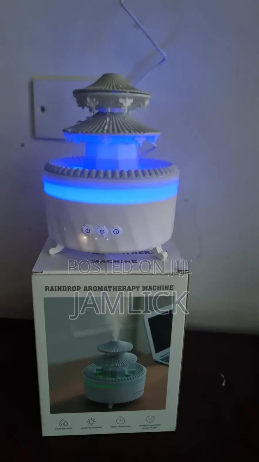 Double Roof 2-Level Raindrop Aromatherapy Humidifier - Pm