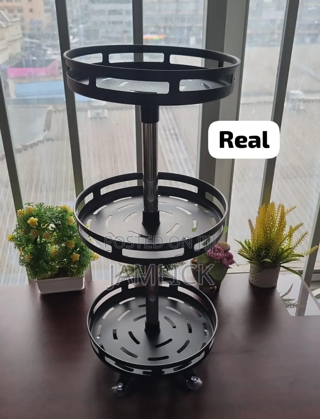 Multifunctional 3-Tier Rotating Shelving - Pm