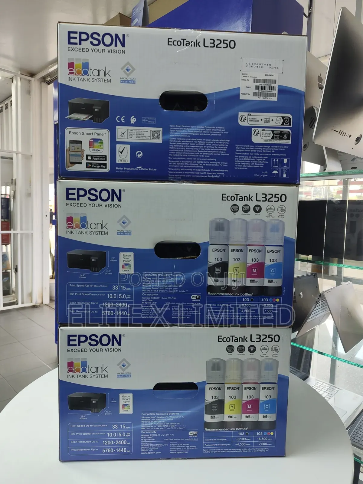 Epson Ecotank L3250 Printer