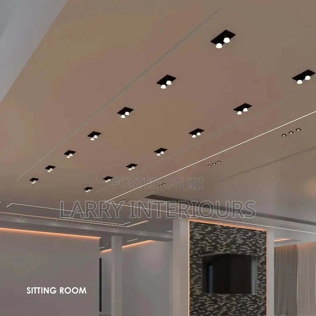 Modern Gypsum Ceiling Installation – Professional Interior Works