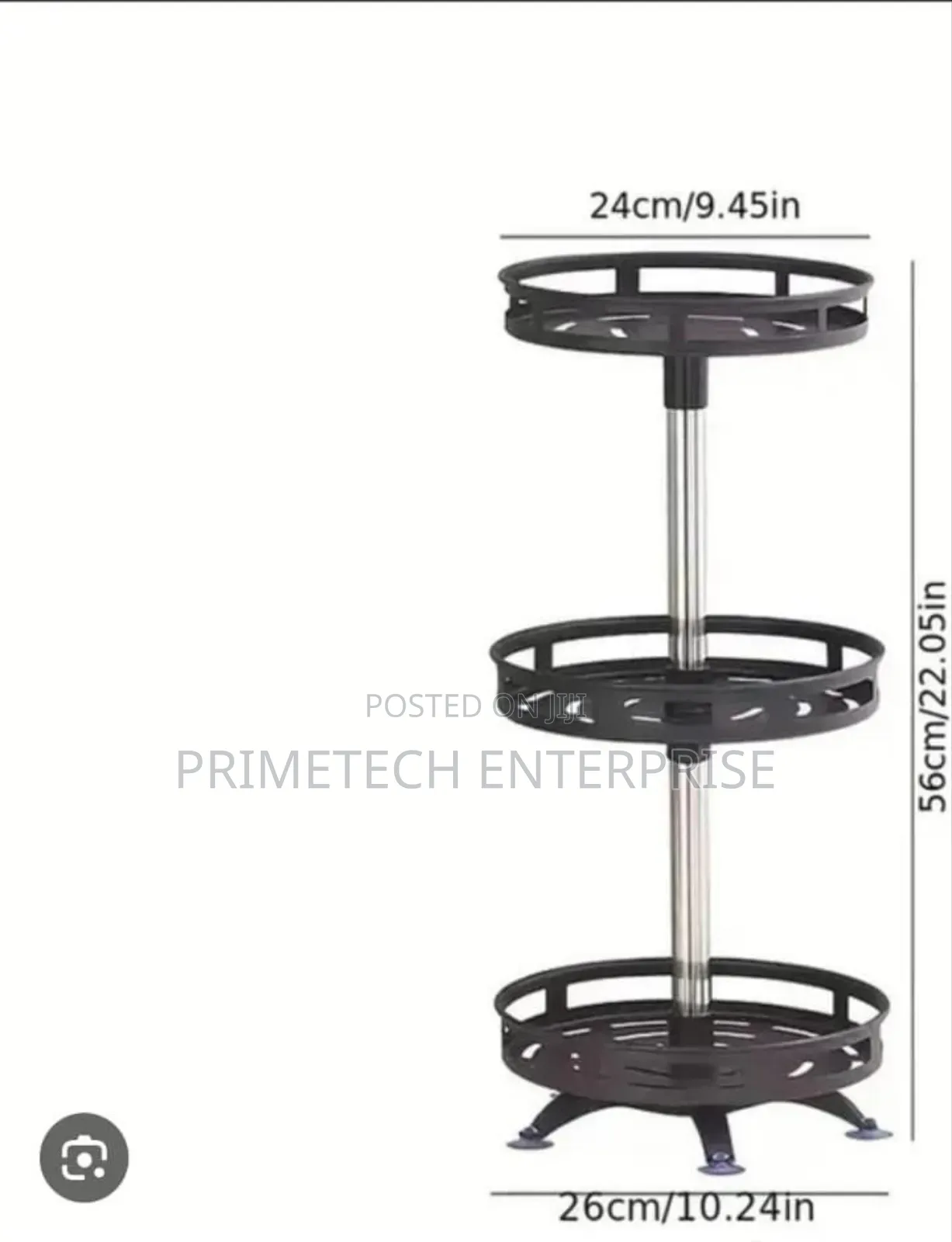 Rotating Shelves -3 Layer