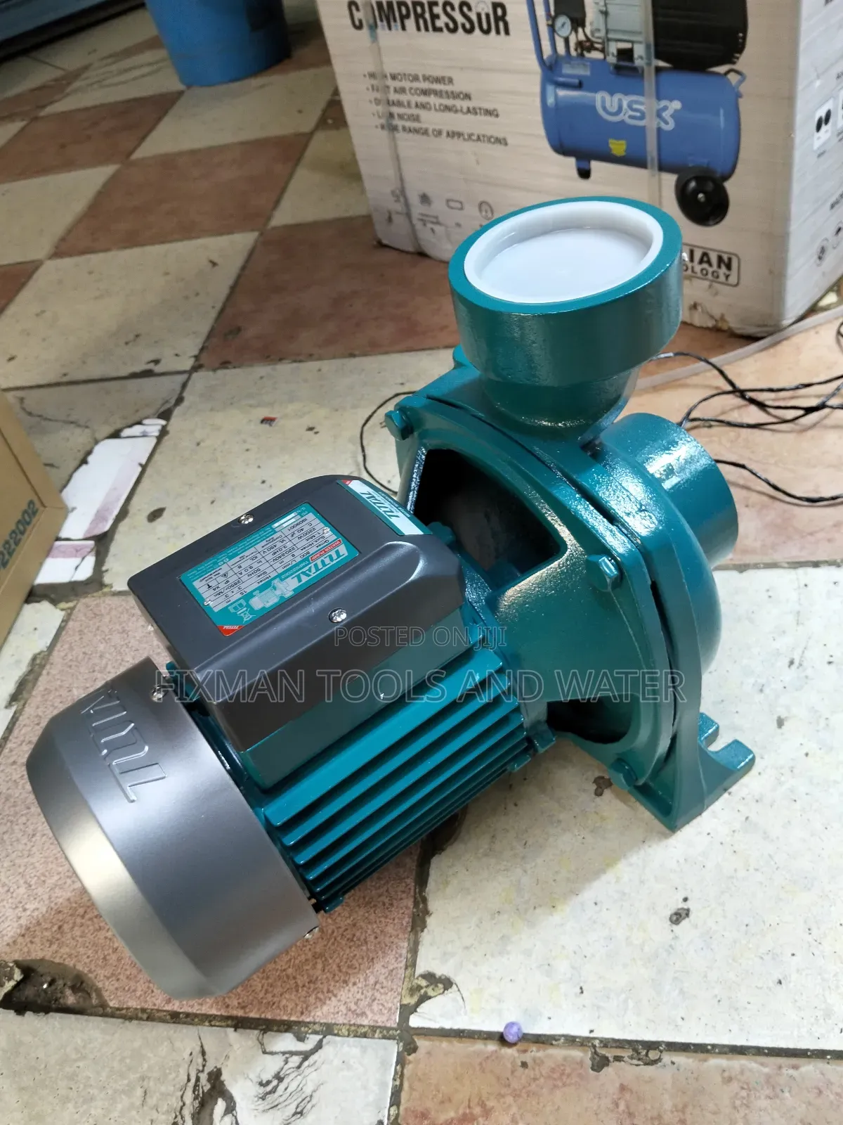 New Total High Pressure Booster Water Pump 3 Hp 2200 W 800l/Min