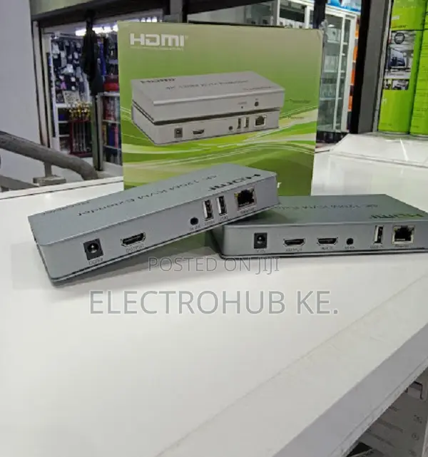 Unirversal Hdmi Kvm Extender 120m Usb Over Cat6 Kvm Extender