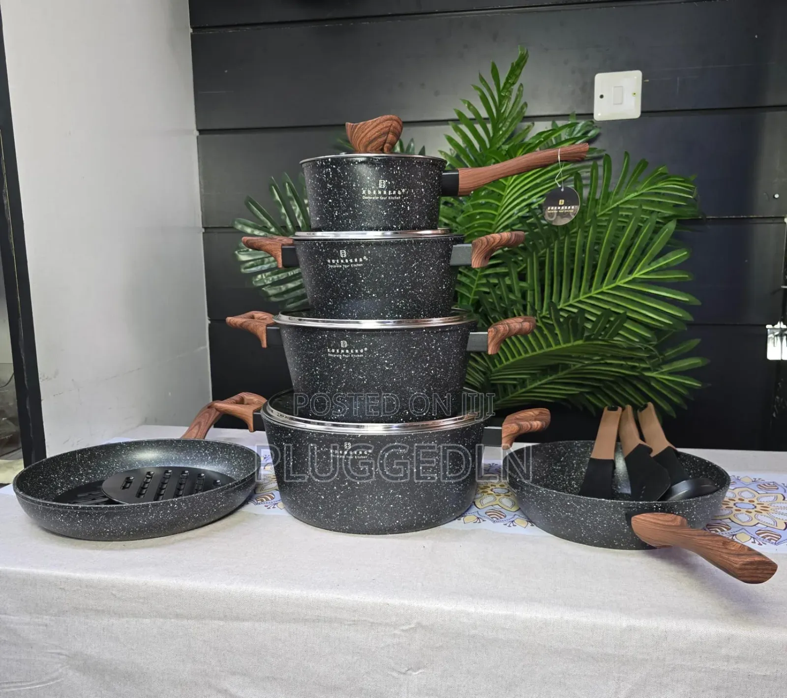 15 PCS Edenberg Nonstick Cookware.