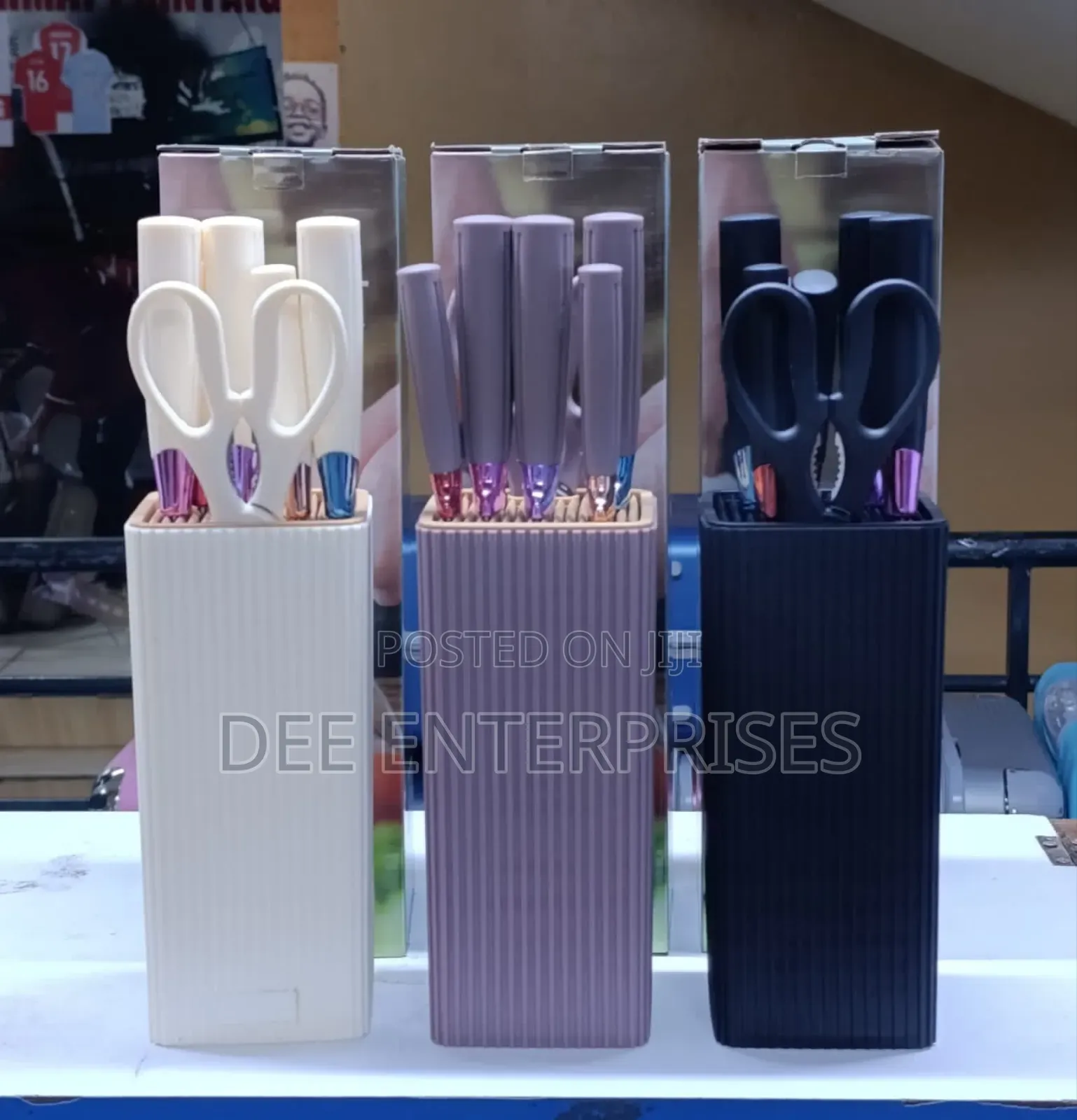 7pcs Kitchen Knife Set