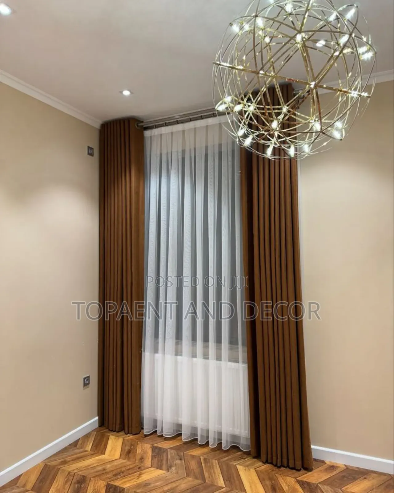 Chocolate Brown Quality Curtains