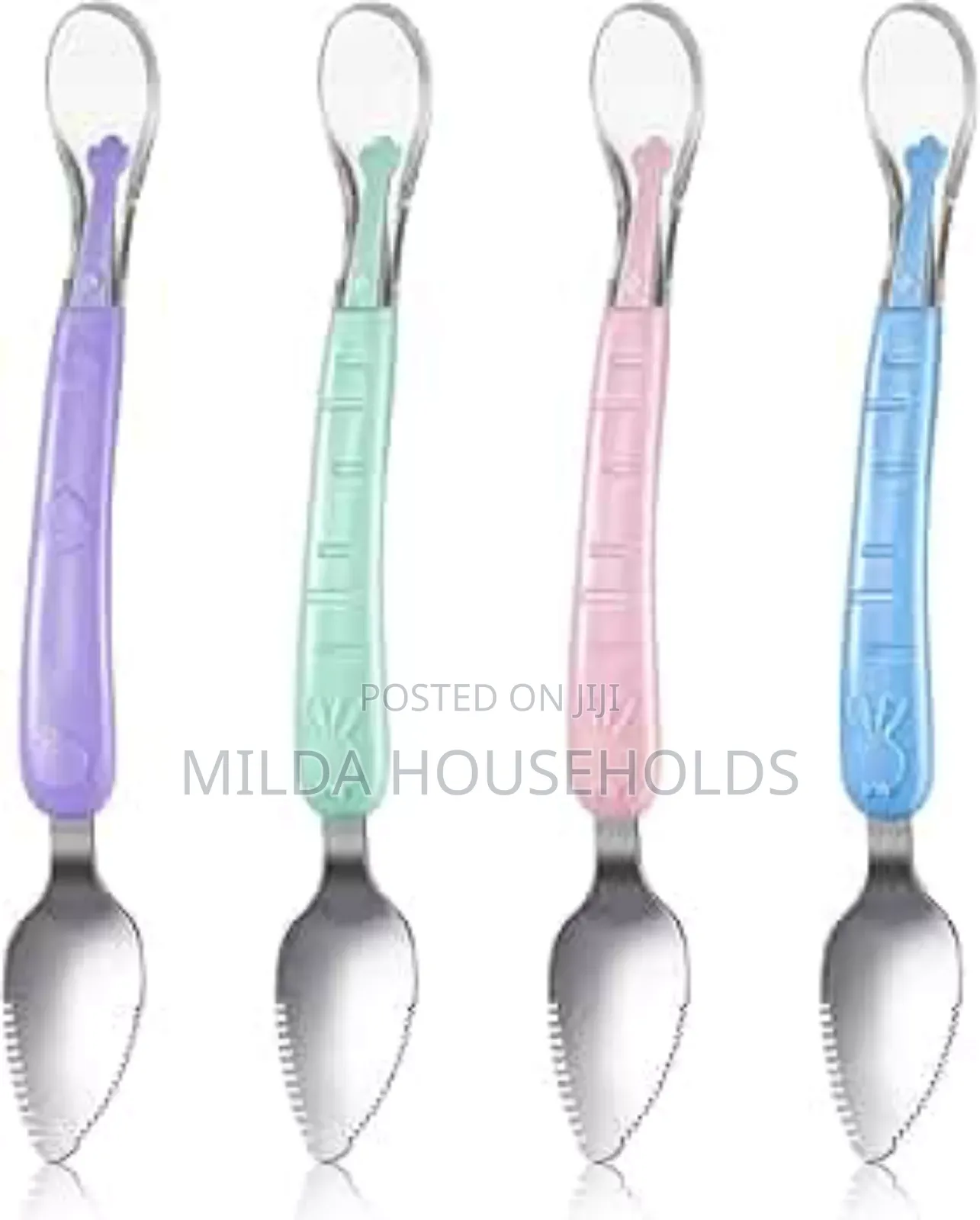 Dual Head Baby Feeding Spoon.