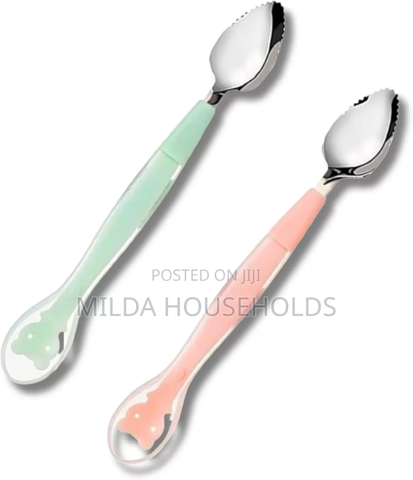 Dual Head Baby Feeding Spoon.
