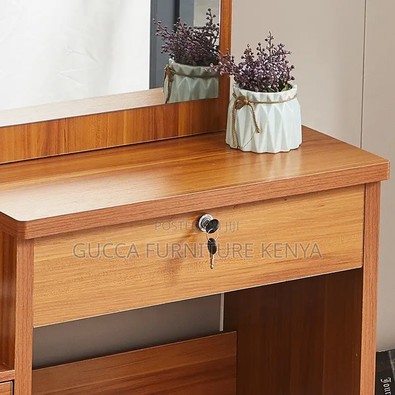 Dressers: Modern White Vanity Bedroom Dressing Table