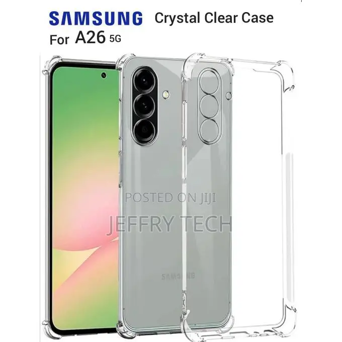 Phina Samsung Galaxy A26 Case - Crystal Clear Transparent Phone Cover