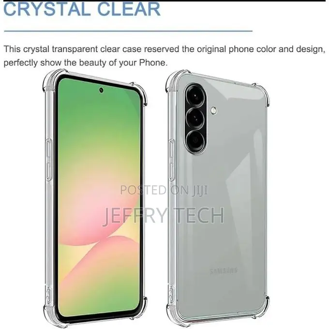 Phina Samsung Galaxy A26 Case - Crystal Clear Transparent Phone Cover