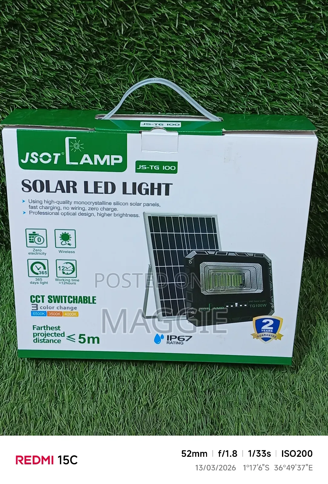Jsot Lamp Solar Led Light