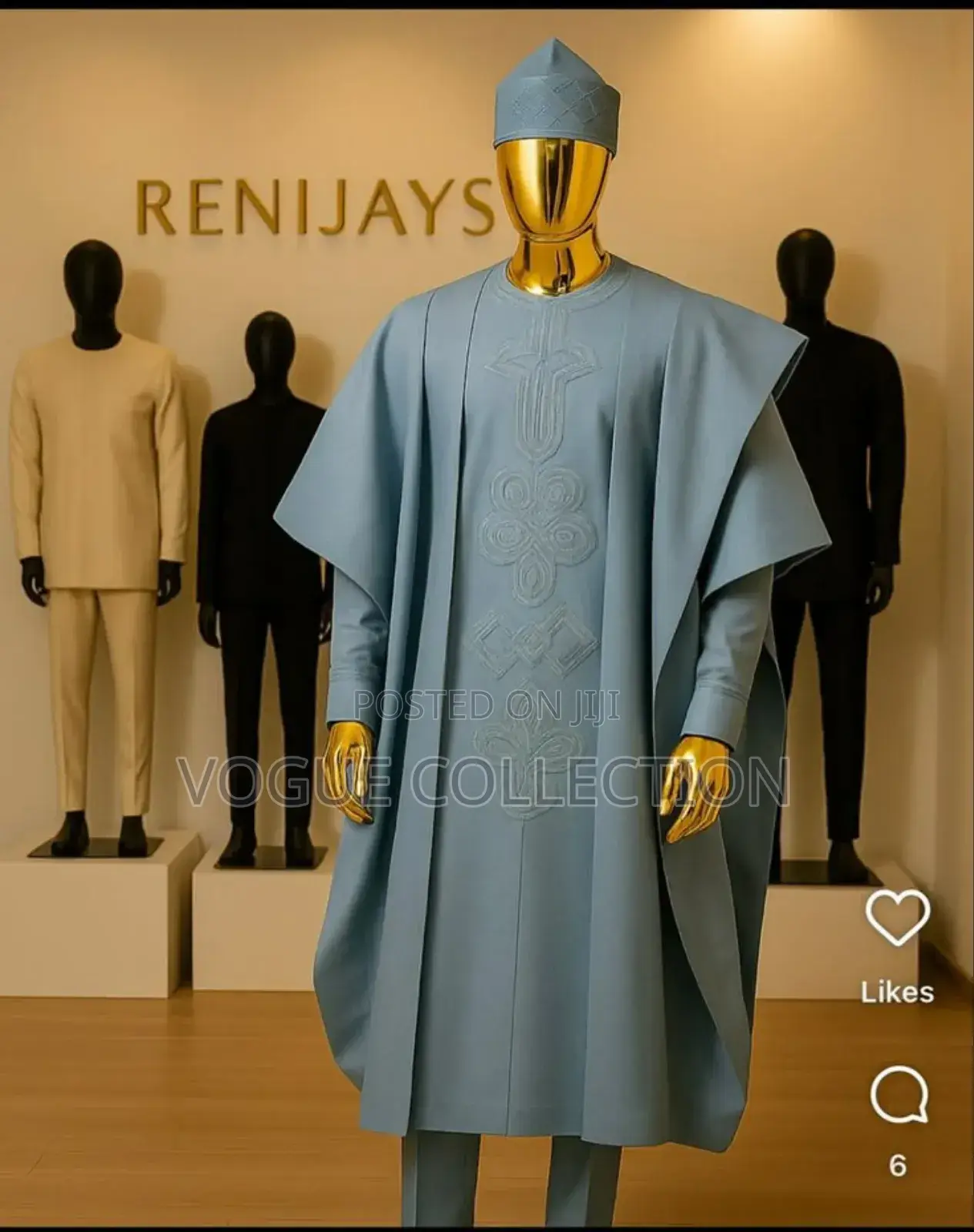 Executive Agbada Suit