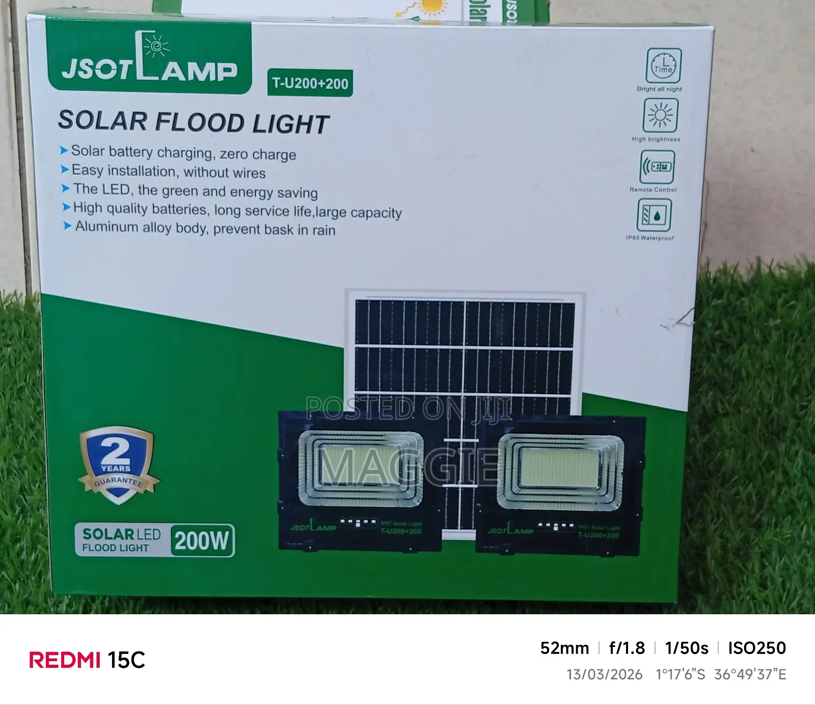Jsot Solar Flood Light