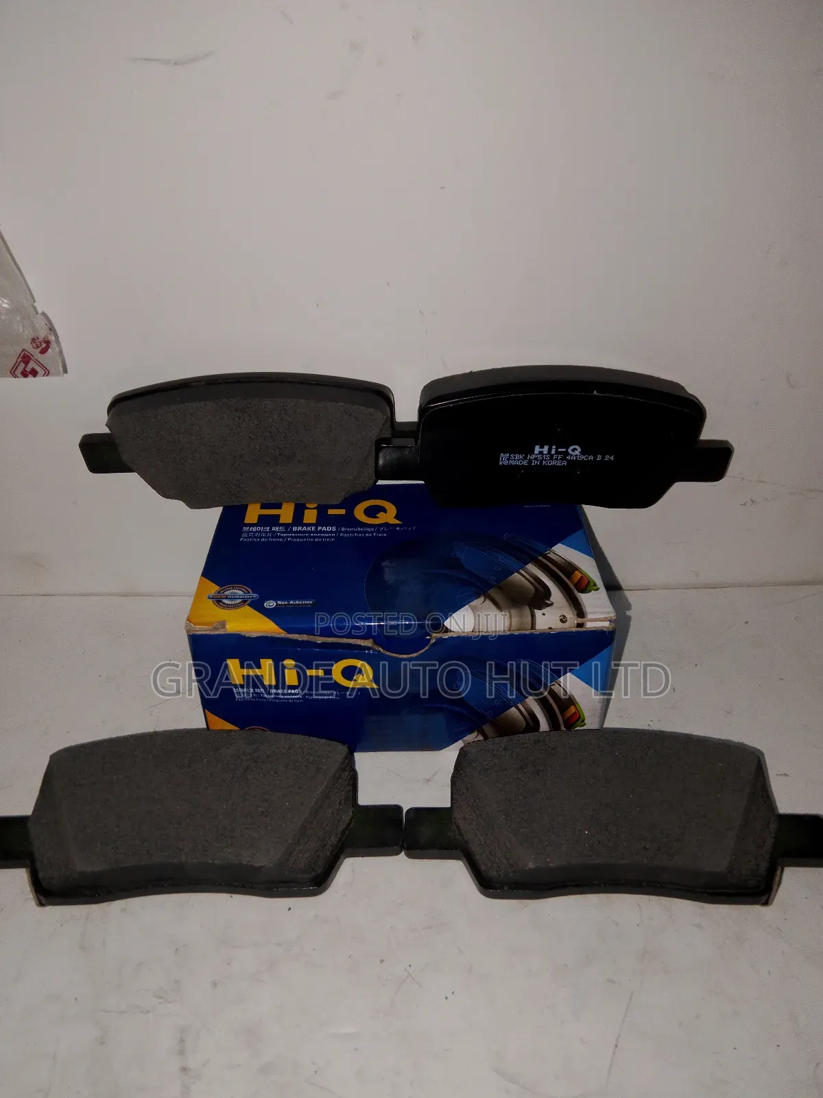 Rear Brake Pads Kia Sorento 2020 (Hi-Q Brand)