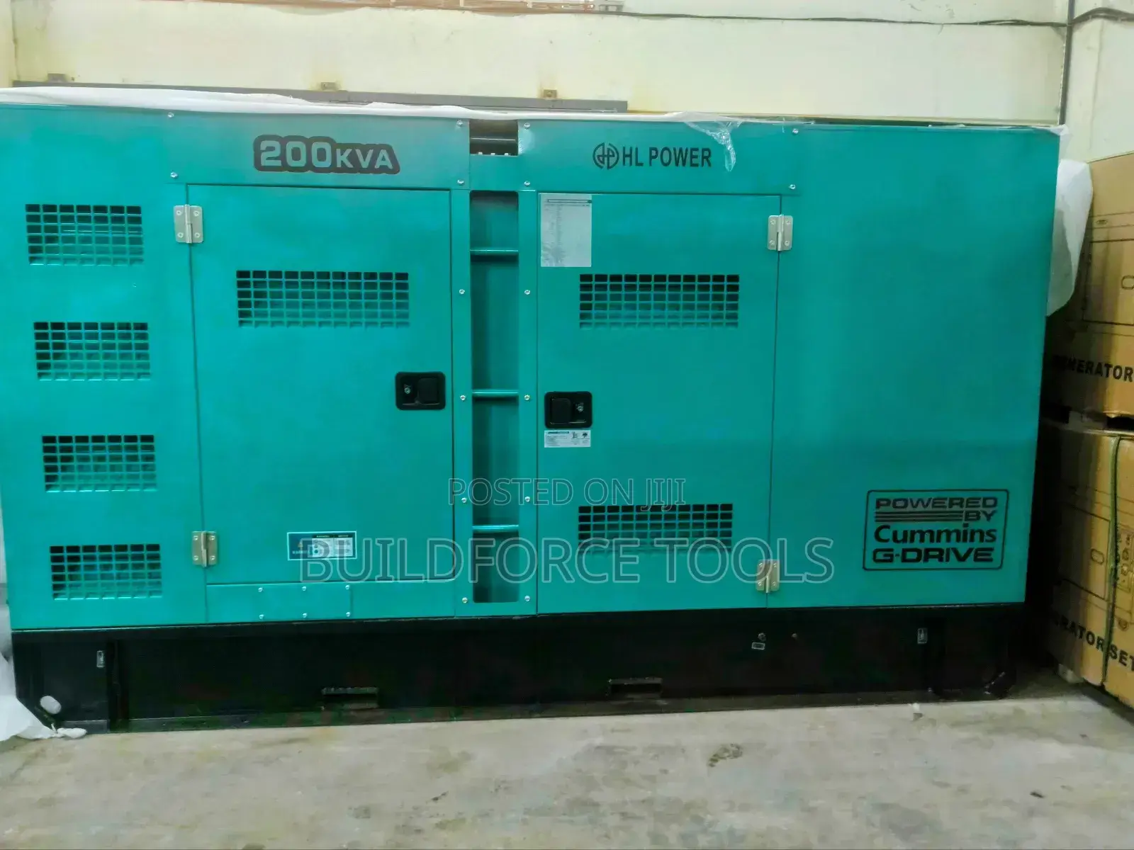 200 Kva Water Cooled Hl.Power Silent Diesel Generator