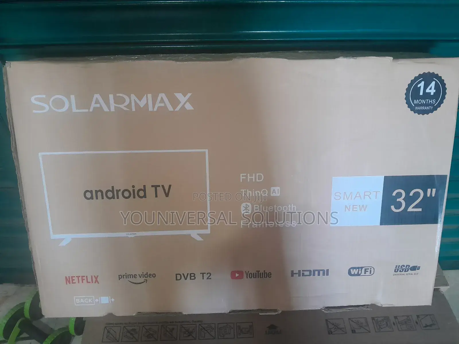 Solarmax Smart Android Tv 32 Inches