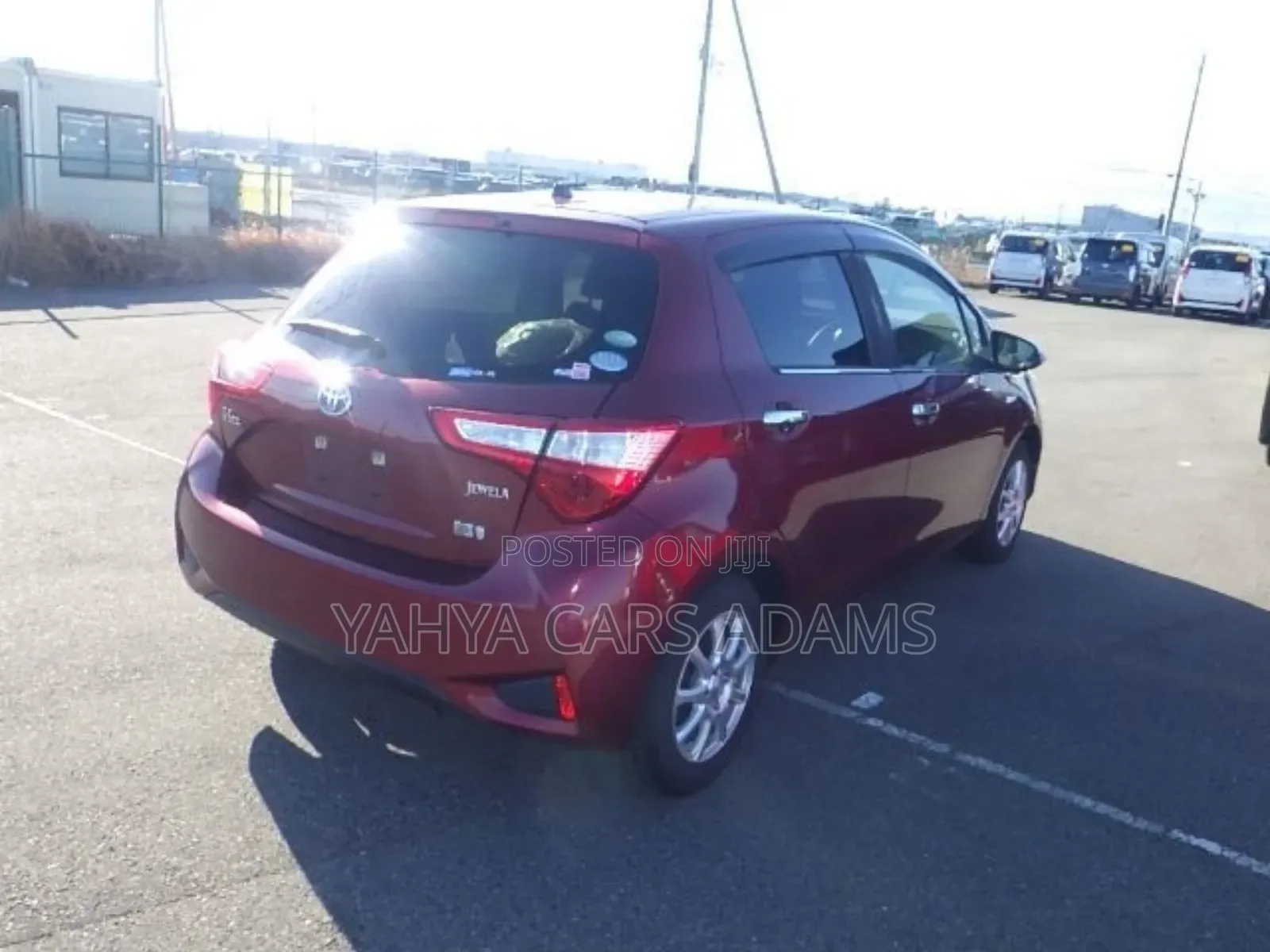 Toyota Vitz 1.5 FWD Hybrid 5dr 2019 Red