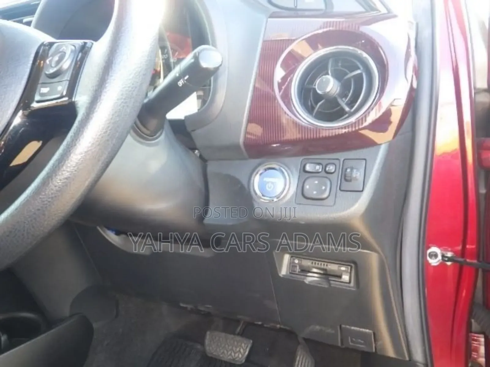 Toyota Vitz 1.5 FWD Hybrid 5dr 2019 Red