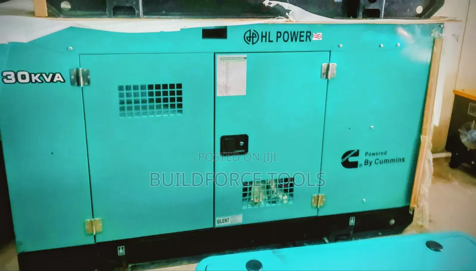 30 Kva Water Cooled Silent Diesel Hl Power Generator