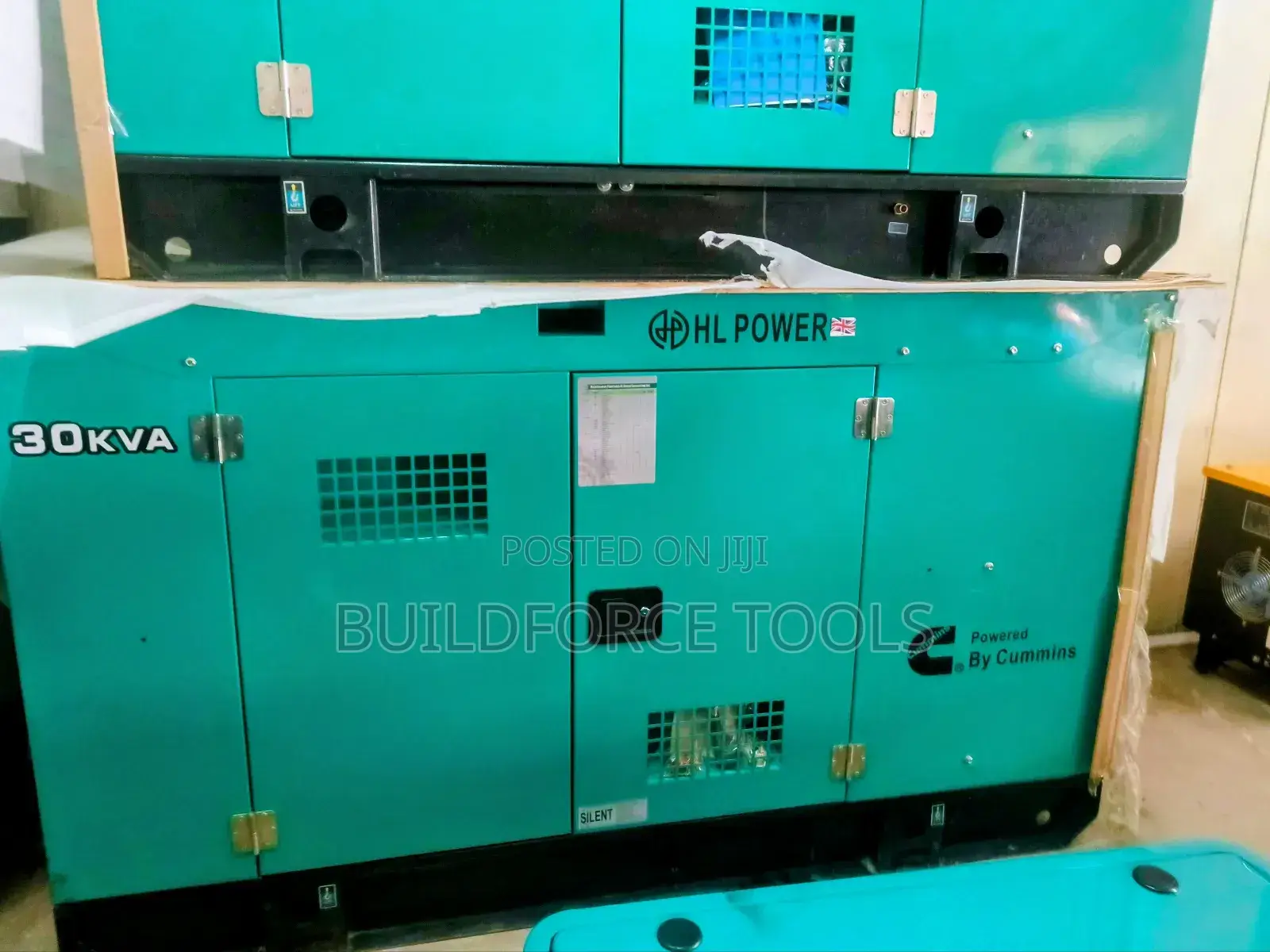 30 Kva Water Cooled Silent Diesel Hl Power Generator