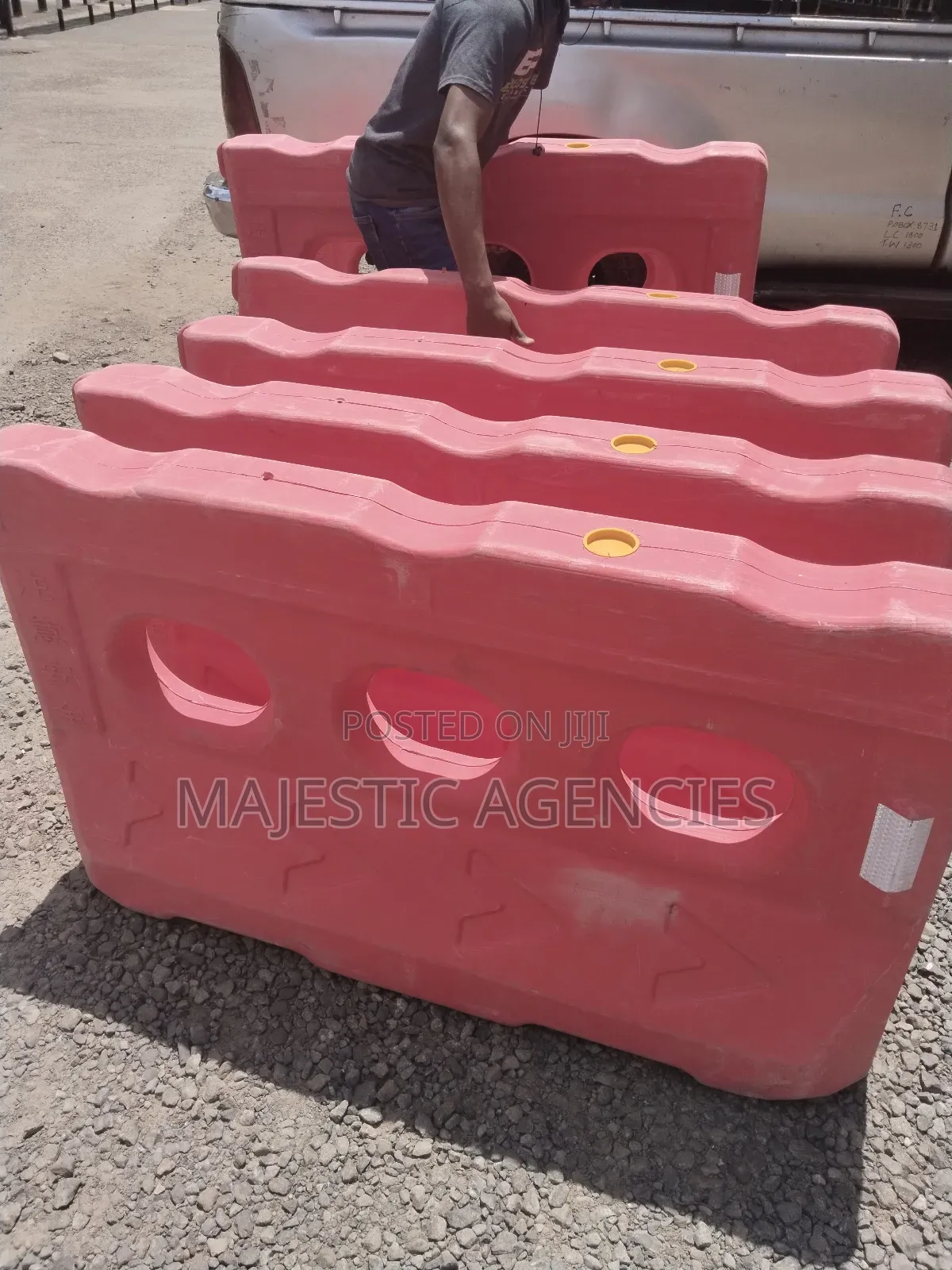 Plastic Water Filled Crash Barriers