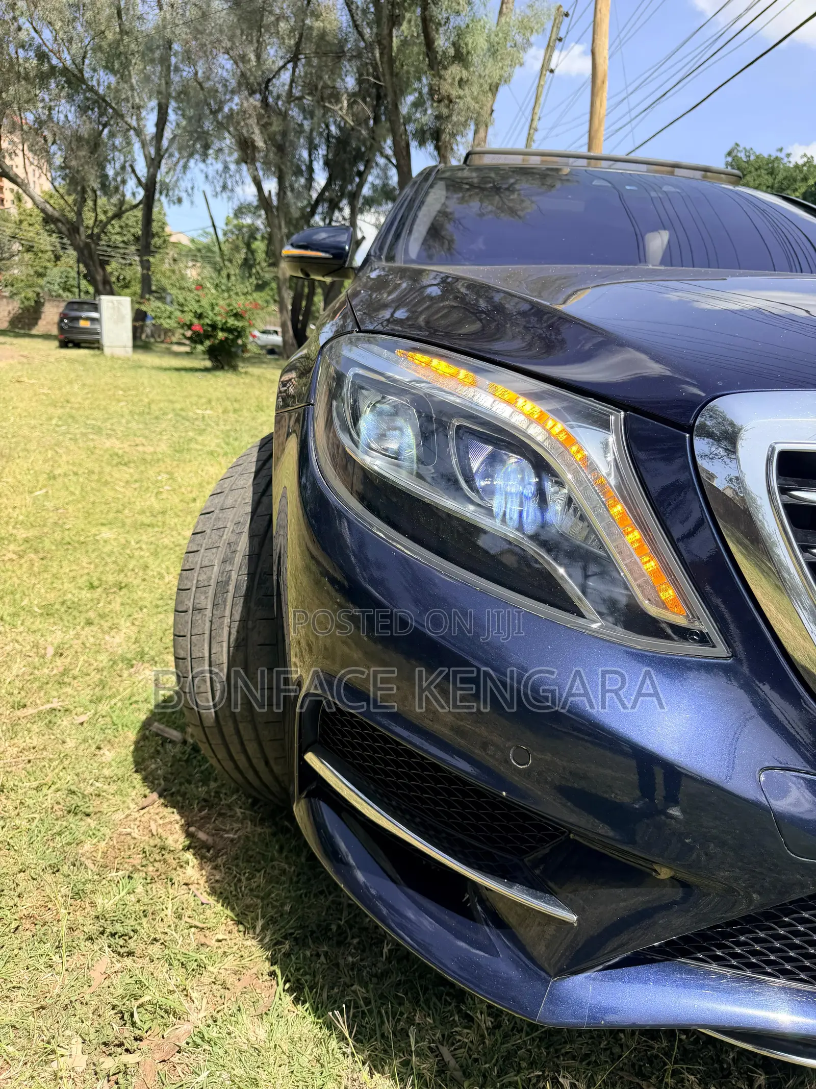 Mercedes-Benz S-Class S 500 (W222) 2016 Blue