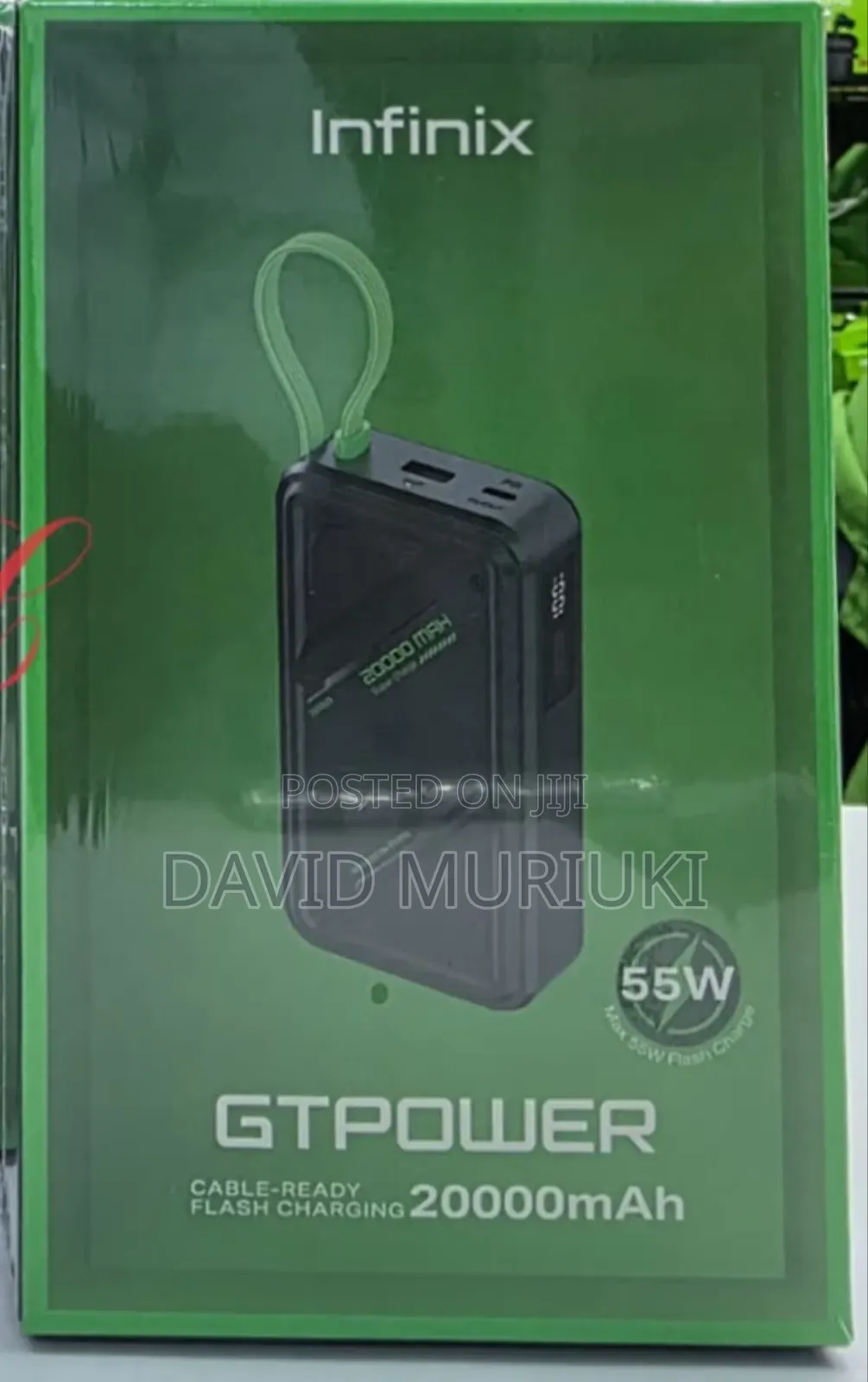 Infinix Gtpower 55w Xp20gt 20000mah Flash