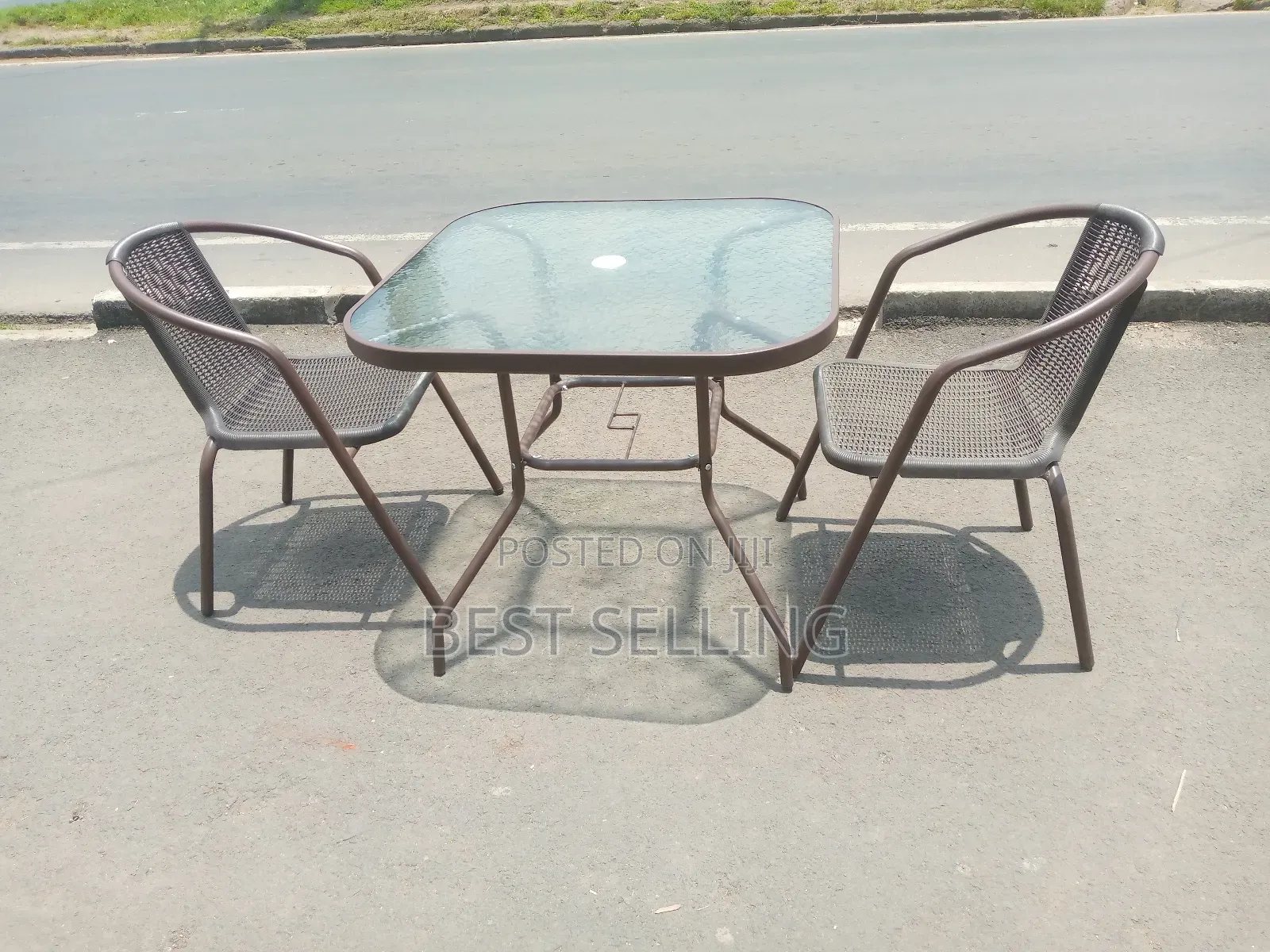 2 Seater Lantern Chairs and Balcony Table